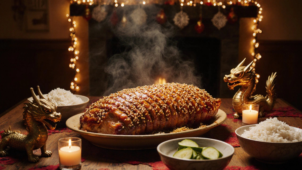 Какая любимая еда у дракона: новогодние блюда, которые станут центром праздничного стола 2025