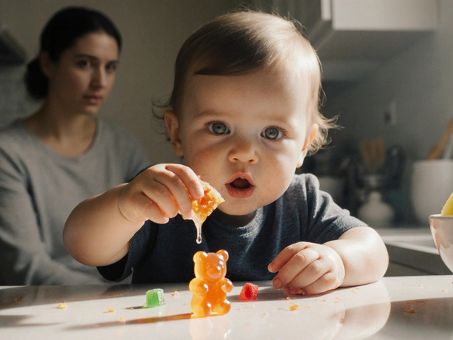 Опасны ли мармеладные мишки для детей от удушья?