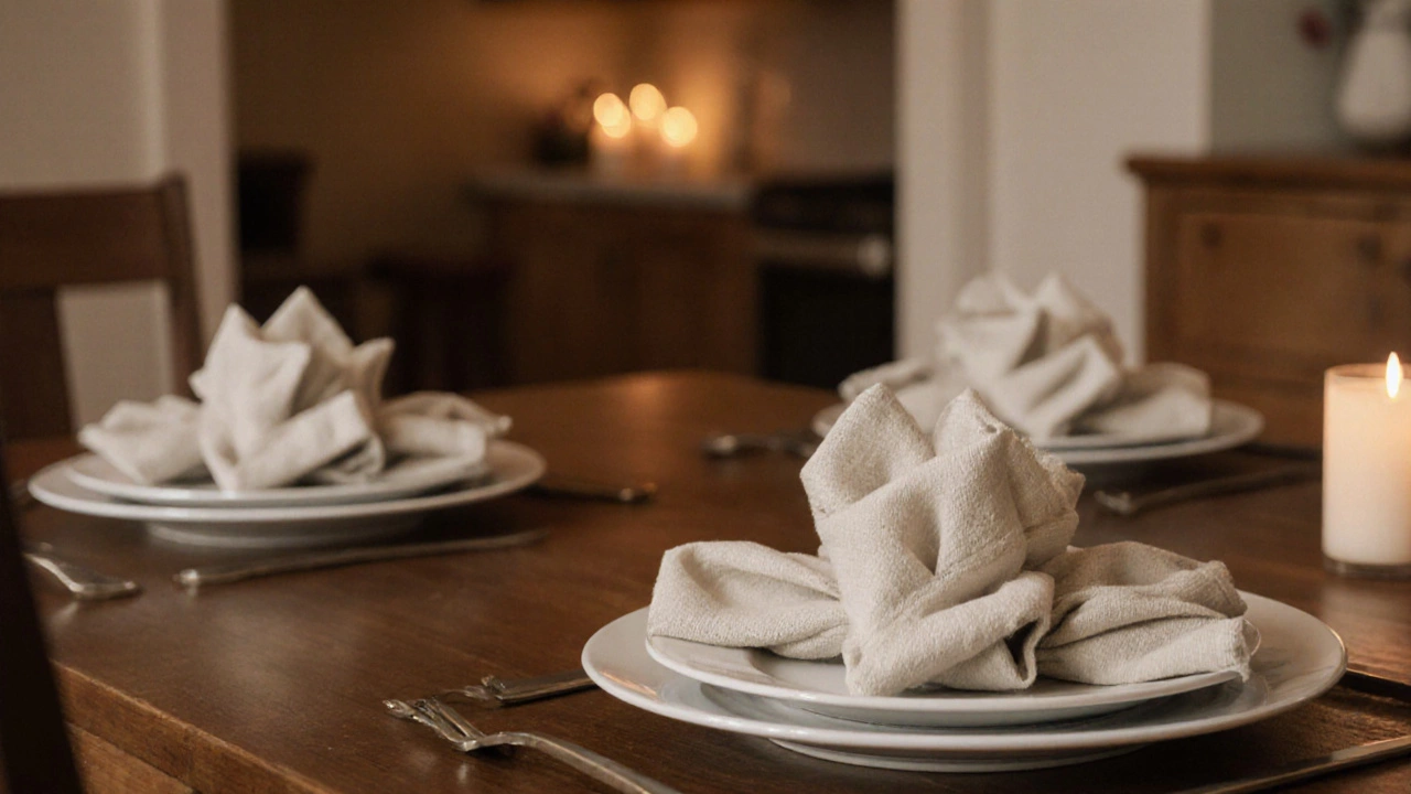 Зачем в ресторане стоят пустые тарелки на столе? Простой трюк для идеального ужина дома