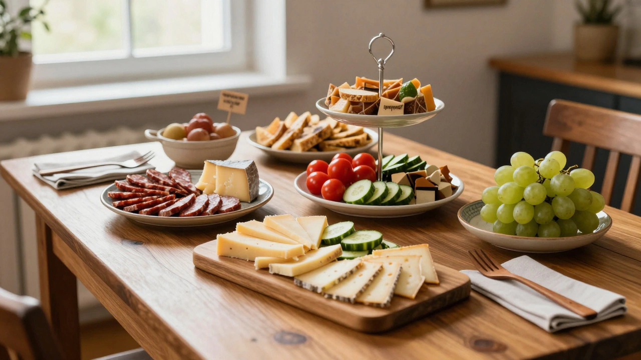 Что можно положить на фуршетный стол: практичные и вкусные идеи для гостей