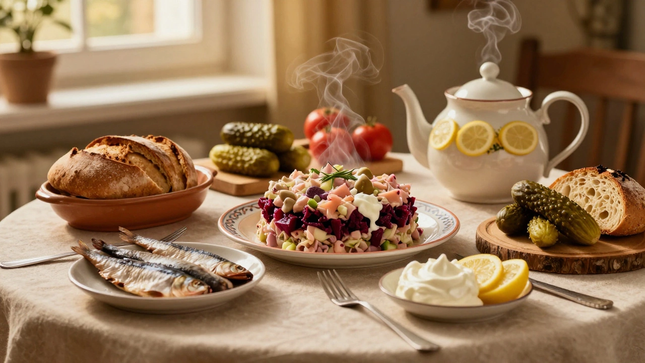 Что обычно ставят на праздничный стол: традиционные блюда и современные тренды