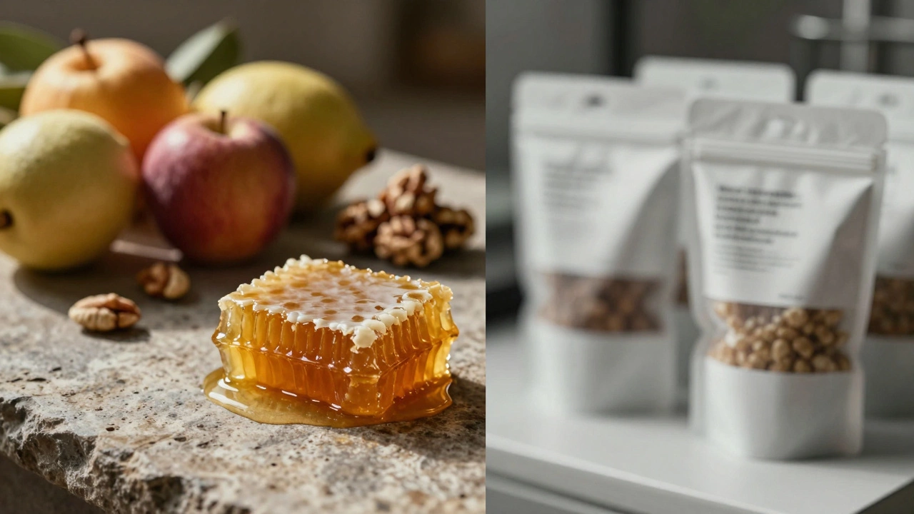 Сравнение натуральных продуктов и магазинной еды